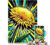 teenagers 2000 Piece Jigsaw Puzzle Vibrant Dahlia Bloom Art Spielspielzeug Lustige Aktivitäten für zu Hause, Geburtstagsgeschenk, Reisegeschenk,70x100cm