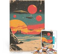 teenagers 2000 Piece Jigsaw Puzzle Visit a Cosmic Beach Familienspiel für und Wunschliste mit dem Weihnachtsmann70x100cm