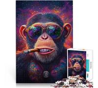 teenagers 2000 Pieces Puzzle Chimpanzee Boss Brain intelligence challenge addictive toys 70x100cm Wishlist with Santa Claus for and Age 14