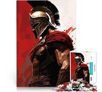 teenagers 2000 Pieces Puzzle Soldier warrior spartan Herausforderndes Spiel Lustige Aktivitäten für zu Hause, Geburtstagsgeschenk, Reisegeschenk,70x100cm