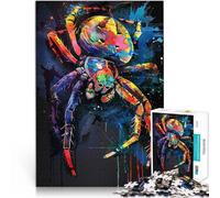 teenagers 2000 Pieces Puzzle Spider Popart Painting Handgeschwindigkeitswettbewerb Heimdekoration Spielzeug70x100cm