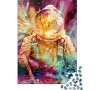 Teenagers Jigsaw Puzzle Fantasy Wolf 500 Piece Jigsaw Puzzles Wooden Jigsaw Puzzles for Adults& Teens Age 18 Years Up Best Gift for Adults And 500pcs (52x38cm)