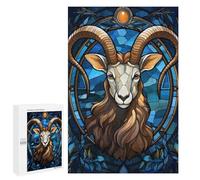 Teenagers Jigsaw Puzzles 1000 PCS Capricorn Adult Jigsaw Relaxing Games Difficult Challenge Educational Challenge 1000 PCS