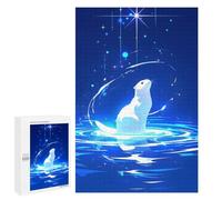 Teenagers Jigsaw Puzzles 1000 PCS Celestial Otter Puzzles for Adults Family Game Perfect Decoration Challenging To Complete 1000 PCS