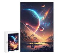 Teenagers Jigsaw Puzzles 1000 PCS Celestial Symphony Space Jigsaw for Adults Relaxing Games Hand Speed Race Challenging To Complete 1000 PCS
