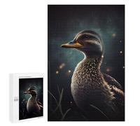 Teenagers Jigsaw Puzzles 1000 PCS Duck Night Jigsaw for Adults Relaxing Games Hand Speed Race Challenging To Complete 1000 PCS