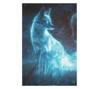Teenagers Jigsaw Puzzles 1000 PCS Ghost Fox Teenagers Puzzles Hands-on Game Home Decoration Great Gift for Gaming 1000 PCS
