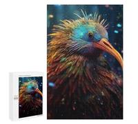 Teenagers Jigsaw Puzzles 1000 PCS Glowing Kiwi Bird Jigsaw for Adults Relaxing Games Hand Speed Race Challenging To Complete 1000 PCS