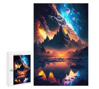 Teenagers Jigsaw Puzzles 1000 PCS Highest Mountains Jigsaw for Adults Relaxing Games Hand Speed Race Challenging To Complete 1000 PCS