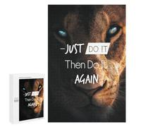 Teenagers Jigsaw Puzzles 1000 PCS Just Do It Adult Jigsaw Relaxing Games Difficult Challenge Educational Challenge 1000 PCS