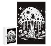 Teenagers Jigsaw Puzzles 1000 PCS Mushroom Poison Adult Jigsaw Relaxing Games Difficult Challenge Educational Challenge 1000 PCS