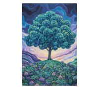 Teenagers Jigsaw Puzzles 1000 PCS The Crystallized Tree Teenagers Puzzles Hands-on Game Home Decoration Great Gift for Gaming 1000 PCS
