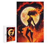 Teenagers Jigsaw Puzzles 1000 PCS Walk through The Fire Adult Jigsaw Relaxing Games Difficult Challenge Educational Challenge 1000 PCS