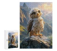 Teenagers Jigsaw Puzzles 300 PCS Baby Hawk Mountain View Adult Jigsaw Relaxing Games Difficult Challenge Educational Challenge 300 PCS