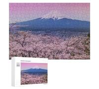 Teenagers Jigsaw Puzzles 300 PCS Beautiful Japan Fuji Puzzles for Adults Relax Games But Fun And Humorous Challenging To Complete 300 PCS