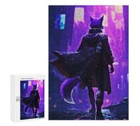 Teenagers Jigsaw Puzzles 300 PCS Fox Journey Adult Jigsaw Relaxing Games Difficult Challenge Educational Challenge 300 PCS