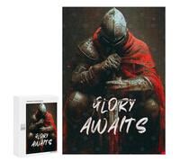 Teenagers Jigsaw Puzzles 300 PCS Glory Awaits Jigsaw for Adults Relaxing Games Hand Speed Race Challenging To Complete 300 PCS