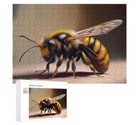 Teenagers Jigsaw Puzzles 300 PCS Honey Bee Puzzles for Adults Relax Games But Fun And Humorous Challenging To Complete 300 PCS