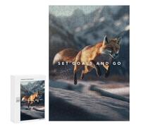 Teenagers Jigsaw Puzzles 300 PCS Set Goals And Go Adult Jigsaw Relaxing Games Difficult Challenge Educational Challenge 300 PCS