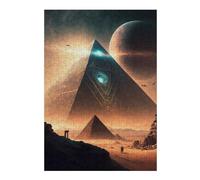 Teenagers Jigsaw Puzzles 38x26cm/1000pcs Egyptian Pyramids Puzzles for Adults Hands-on Game Hand Speed Race Educational Challenge 38x26cm/1000pcs