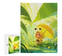 Teenagers Jigsaw Puzzles 500 PCS Bumblebee Watching Puzzles for Adults Family Game Perfect Decoration Challenging To Complete 500 PCS