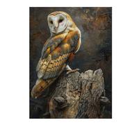 Teenagers Jigsaw Puzzles 500 PCS Cute Owl Bird Puzzle for Adults DIY Toys Difficult Challenge Gifts for Friends And Family 500 PCS