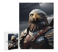 Teenagers Jigsaw Puzzles 500 PCS Eagle Armor Commander Jigsaw for Adults Relaxing Games Hand Speed Race Challenging To Complete 500 PCS