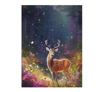 Teenagers Jigsaw Puzzles 500 PCS Enchanted Forest Deer-8 Puzzle for Adults DIY Toys Difficult Challenge Gifts for Friends And Family 500 PCS