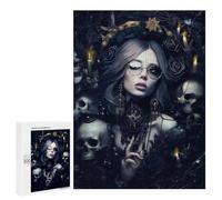 Teenagers Jigsaw Puzzles 500 PCS Gothika Elegance Puzzles for Adults Family Game Perfect Decoration Challenging To Complete 500 PCS