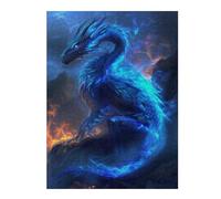 Teenagers Jigsaw Puzzles 500 PCS Ice Dragon Magic Puzzle for Adults DIY Toys Difficult Challenge Gifts for Friends And Family 500 PCS