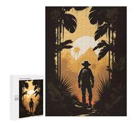 Teenagers Jigsaw Puzzles 500 PCS Jungle Explorer -3 Adult Jigsaw Relaxing Games Difficult Challenge Educational Challenge 500 PCS