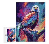 Teenagers Jigsaw Puzzles 500 PCS Rainbow Eagle Jigsaw for Adults Relaxing Games Hand Speed Race Challenging To Complete 500 PCS