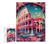 Teenagers Jigsaw Puzzles 500 PCS Rome Colesseum 1 Adult Jigsaw Relaxing Games Difficult Challenge Educational Challenge 500 PCS