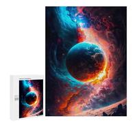 Teenagers Jigsaw Puzzles 500 PCS Space Clouds Adult Jigsaw Relaxing Games Difficult Challenge Educational Challenge 500 PCS