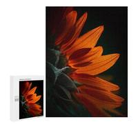 Teenagers Jigsaw Puzzles 500 PCS Sunflower Profile Adult Jigsaw Relaxing Games Difficult Challenge Educational Challenge 500 PCS