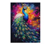 Teenagers Jigsaw Puzzles 52x38cm/1000pcsPeacock Bird Painting Jigsaw for Adults Brain Teaser Game But Fun And Humorous Birthday Present, Gifts, 52x38cm/1000pcs