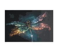 Teenagers Jigsaw Puzzles 75x50cm/1000pcs Dragonfly Dreams A Whimsical Flight Puzzles for Adults Hands-on Game Hand Speed Race Educational Challenge 75x50cm/1000pcs
