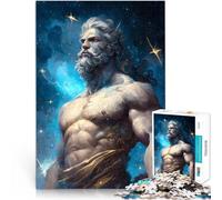 teenagers Puzzles 1000 Piece Jigsaws A God And The Starry Night Lernspiele eignet sich ideal als Geschenk für die ganze Familie75x50cm