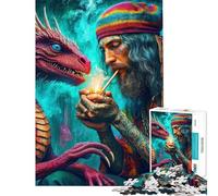 Teenagers Puzzles 1000 Piece Jigsaws A Mystic Connection Interesting Brain Challenge Easy Stable Assembly Process Sophisticated Gifts Idea (Size 38x26cm)