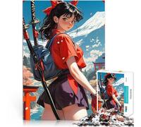 teenagers Puzzles 1000 Piece Jigsaws A Traveler Grace Lernspiele Heimdekoration Tolles Geschenk für Spiele52x38cm