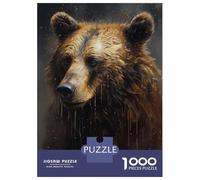 Teenagers Puzzles 1000 Piece Jigsaws Bear Imaginative Play Jigsaw Puzzle Fun Games Birthday Present Deal As Gifts for The Whole Family 70x50cm/1000pcs