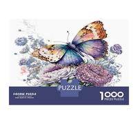 Teenagers Puzzles 1000 Piece Jigsaws Butterfly Wall Art Decor-3 Jigsaw Puzzle Fun Games Birthday Present Deal As Gifts for The Whole Family 38x26cm/1000pcs
