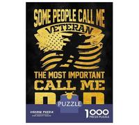 Teenagers Puzzles 1000 Piece Jigsaws Call Me Dad Puzzles for Adults Brain Teaser Game Wall Decoration Stress Reduction Gifts 52x38cm/1000pcs