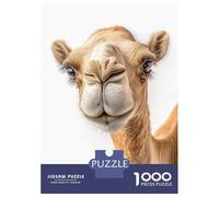 Teenagers Puzzles 1000 Piece Jigsaws Camel Selfie Jigsaws for Adults Fun Games Presents for Women Deal As Gifts for The Whole Family 38x26cm/1000pcs