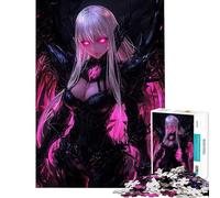Teenagers Puzzles 1000 Piece Jigsaws Dark Angel Anime Puzzle for Adults Hands-on Game Difficult Challenge Deal As Gifts for The Whole Family (Size 50x75cm)