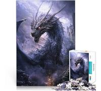 teenagers Puzzles 1000 Piece Jigsaws Dragon Digital Painting Spielspielzeug denn eignet sich ideal als Geschenk für die ganze Familie52x38cm