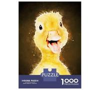 Teenagers Puzzles 1000 Piece Jigsaws Duck Funny Puzzles for Adults Brain Teaser Game Wall Decoration Stress Reduction Gifts 38x26cm/1000pcs