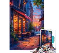 Teenagers Puzzles 1000 Piece Jigsaws Early Evening Charm Anime Adult Puzzles Hands-on Game Presents for Women Deal As Gifts for The Whole Family (Size 50x75cm)