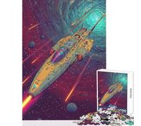 Teenagers Puzzles 1000 Piece Jigsaws Eclipse VII Defense-Class Anti-Stress Toys Birthday Gifts Educational Games Artists Collection, Fine Art Size 50x75cm