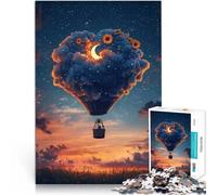 teenagers Puzzles 1000 Piece Jigsaws Fantasy hot air balloon Stressabbau Wanddekoration Einzigartige Geburtstags- und Weihnachtsgeschenke75x50cm